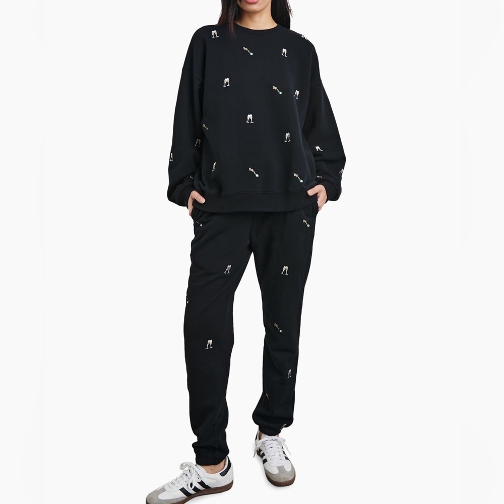 RAILS champagne sweatset - sweatshirt and joggers both XS